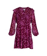 Time and Tru Women's Pintuck Mini Dress with Long Sleeves, Sizes XS - $10.00