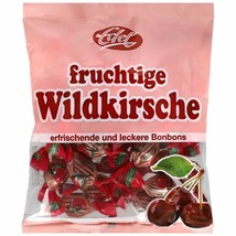 Edel Wildkirsche Wild Cherry Hard Candy From Germany 120g Free Ship - £6.64 GBP