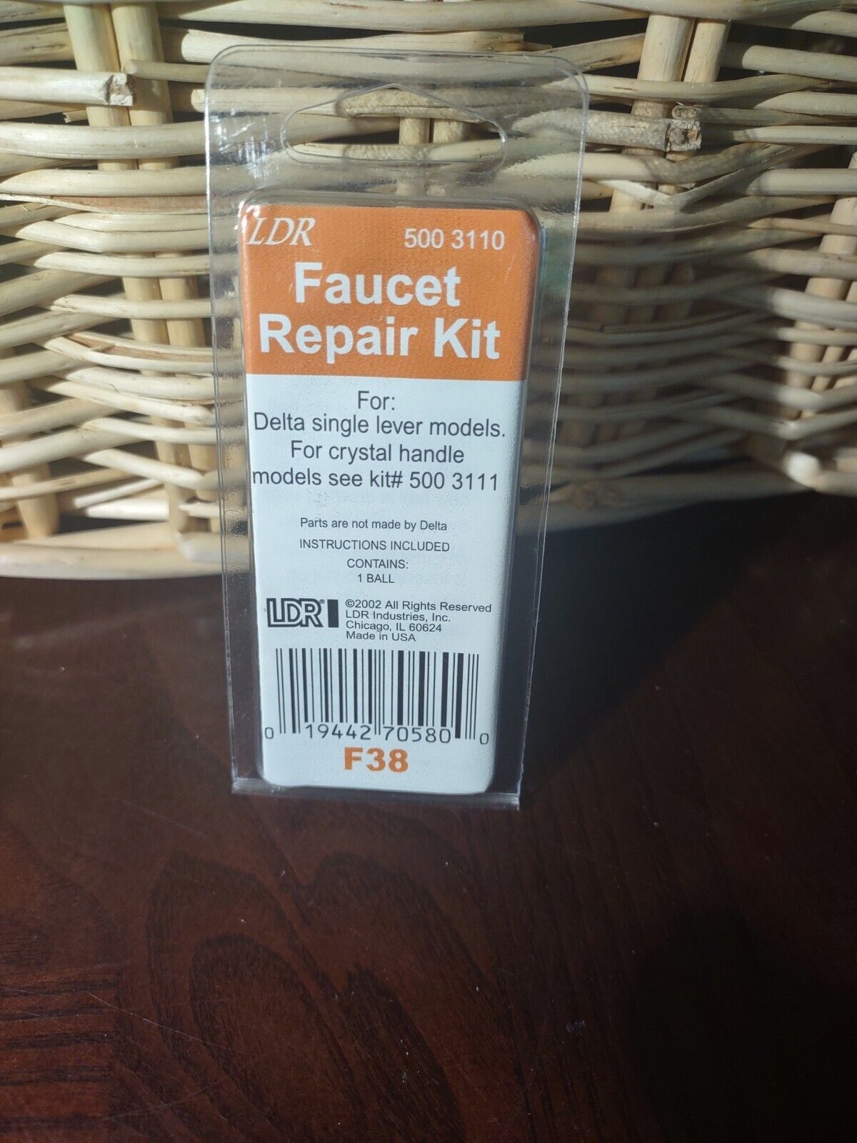 LDR Faucet Repair Kit For Delta Single Lever 500 &amp; 3111-NEW-SHIPS N 24 H... - $9.78
