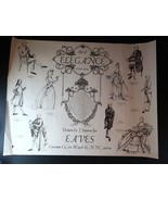 Vtg Eaves NYC Costume Co Plot &quot;Age Of Elegance&quot; Artist J. Stearns Epheme... - $39.99