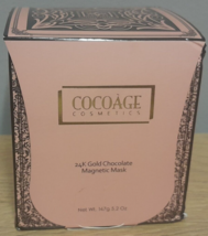 COCOAGE 24K GOLD CHOCOLATE MAGNETIC MASK - 5.2 fl oz / 147 gr - BRAND NE... - £116.15 GBP