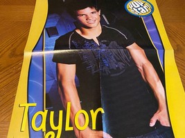 Taylor Lautner Miley Cyrus teen magazine poster clipping nice arms Twili... - £3.93 GBP