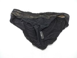 Adore Me Women's Lace Front Panty 06442 Black Size XS - $4.74