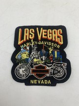 Harley Davidson Las Vegas, Nevada Patch Bright Colorful Global Products - £14.32 GBP