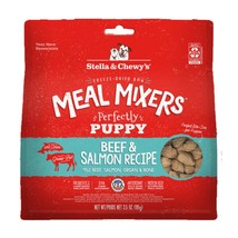 Stella and Chewys Dog Freeze-Dried Mixer Puppy Beef and Salmon 3.5oz. - £14.29 GBP