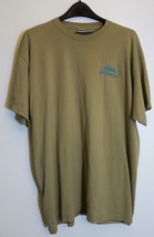 2XL NV Energy Work Shirt Logo Embroidery Jerzees Heavyweight Blend Beige - £18.09 GBP