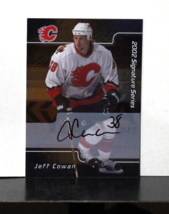 2001-02 ITG Be A Player Signature Series Jeff Cowan #075 - £6.18 GBP