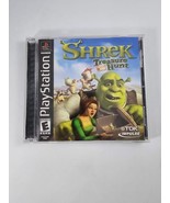 Shrek Treasure Hunt PlayStation 1 Game with Instructions - $8.90