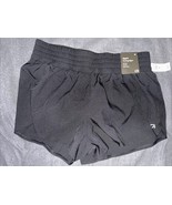 Gap Fit Womens Size Medium Black Mid Rise Brief Lined Runaround Shorts NWT - $14.85