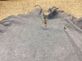 Polo Ralph Lauren Sweater Mens X-LARGE 1/4 Zip Pullover Soft Long Sleeve - $17.80
