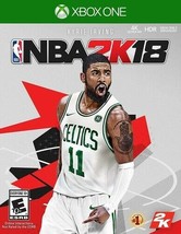   NBA 2K18  (Microsoft Xbox One, 2017, Basketball, Kyrie Irving Cover)  - £7.43 GBP