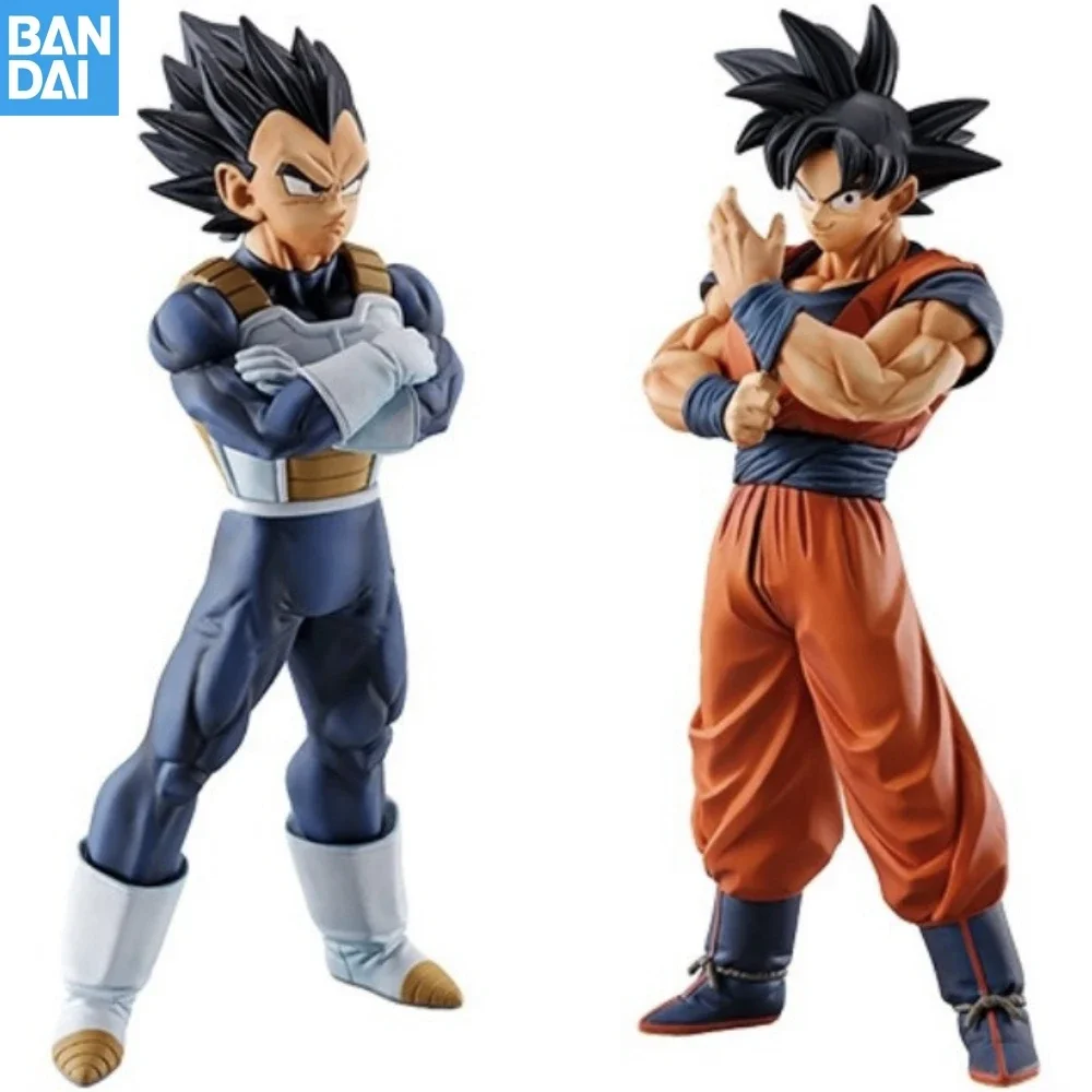 Bandai Original Dragon Ball Z Anime Figure Strong Chains Vegeta &amp; Goku Master - £118.96 GBP+