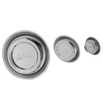 ABN 3pk Magnetic Parts Bowl Tool Tray 3in 4in and 6in Mechanic Magnet Screw Dish - £23.44 GBP