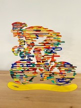 Pop Art Metal Sculpture &quot;Tour de France Cyclists&quot; by DAVID GERSTEIN-
show ori... - £181.17 GBP