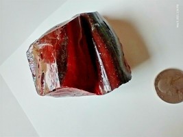 Spiritual Healing Monatomic Andara Crystal Dragons blood red 155 gram - £158.03 GBP