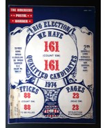 Vtg American Postal Worker Union Political April 1974 Magazine Election ... - $27.73 CAD