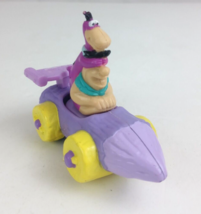 1997 Hanna Barbera The Flintstones Fred & Dino Pull-Back Racers Burger King Toy - $4.84