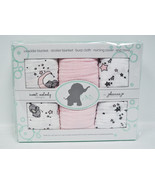 3 Finished Embrace Pink Stars Swaddles - $50.19 CAD