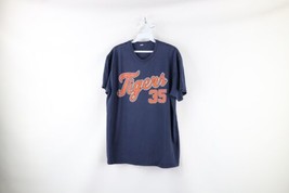 Vintage Mens Medium Distressed Justin Verlander Detroit Tigers Baseball T-Shirt - £27.65 GBP