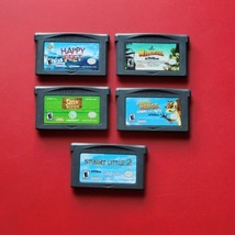 Game Boy Advance Kids Movie Lot 5 Games Happy Feet Over Hedge Open Season More - £18.30 GBP