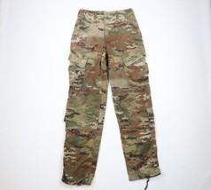 Military Mens Small Long Insect Shield Army Combat Camouflage Cargo Pants USA - £39.52 GBP