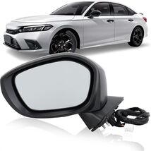 Left Driver Side Mirror Compatible with 2022 2023 2024 2025 Honda Civic ... - $60.99