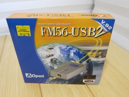 Nos A Open FM56-USB2 Usb External Modem - Usb - 2x RJ-11 Phone Line - 56 Kbps - £18.67 GBP