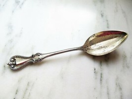 Antique Towle Sterling Silver &#39;Old Colonial&#39; 1895 Table Serving Spoon C3065 - £69.32 GBP