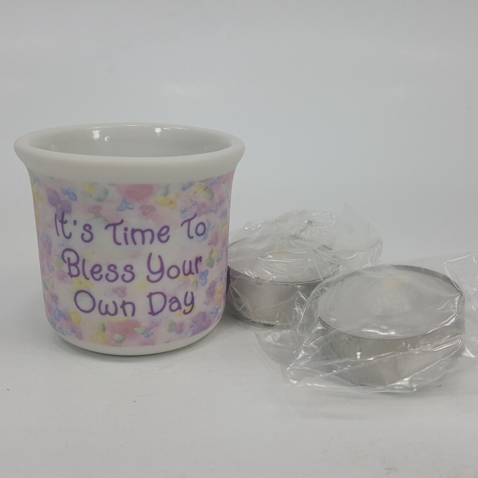 Enesco Precious Moments Its Time to Bless Your Own Day Votive Candleholder LFHKN - $5.00