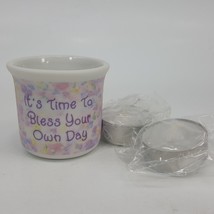 Enesco Precious Moments Its Time to Bless Your Own Day Votive Candlehold... - £3.95 GBP
