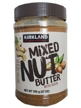 Kirkland Signature Mixed Nut Butter with Pumpkin Chia Flax Seeds, 27 Ounces - £12.04 GBP