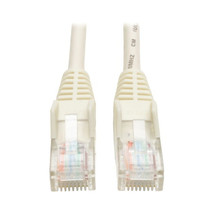 Tripp Lite N001-025-WH 25FT CAT5E White Patch Cable CAT5 Snagless Molded M/M RJ4 - £21.15 GBP