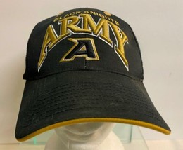 Army Black Knights Adjustable Baseball Type Hat Pre-Owned - £14.07 GBP