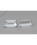 A Pair of Trapezoid Natural Mined Loose Diamonds (0.62 Ct,H Color,VS1 Cl... - $2,003.12 CAD