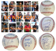 2014 San Francisco Giants team signed 2014 World Series baseball COA exact proof - £1,478.83 GBP