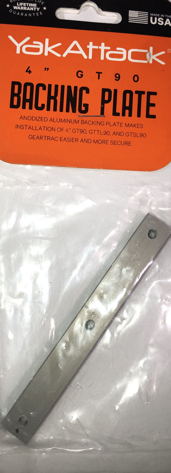 YakAttack 4” GT90-04 Backing Plate-BRAND NEW-SHIPS SAME BUSINESS DAY