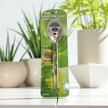 3 Way Moisture Light &amp; pH Meter Indoor Outdoor Garden Plants HoldAll - $10.31