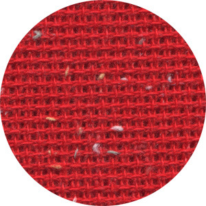 Christmas Red 10ct Heatherfield flecked 13x18 cross stitch fabric Wichelt  - $5.00