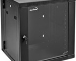 NavePoint 12U Server Cabinet with Hinged Back - 17.7 Deep, 12U Server Ra... - $559.99