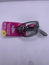 Fashion Foldable Compact Reading Glasses 3.25 Unisex - £23.26 GBP