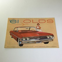 1961 Oldsmobile Spirited Skyrocket Engine Hydra-Matic Drive Car Catalog Brochure - £11.14 GBP