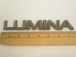 Vintage Plastic Car Emblem Chevy LUMINA [Y64H1] - $14.40