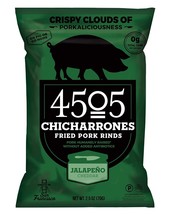 4505 Meats Jalapeno Cheddar Pork Rinds - 2.5oz - £27.23 GBP