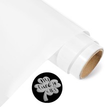 Puff Vinyl Heat Transfer White 3D Puff Htv 10" X6Ft Puffy Iron On Vinyl Foaming  - £13.61 GBP