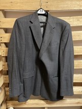 Hart Schaffner Marx Nordstroms Houndstooth Dress Suit Coat Men&#39;s Size 46... - £58.66 GBP