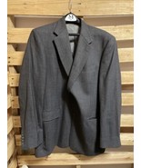 Hart Schaffner Marx Nordstroms Houndstooth Dress Suit Coat Men&#39;s Size 46... - £58.66 GBP