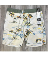 O&#39;Neill Men&#39;s Cruzer Quick-Drying 19 in. Boardshorts Size 32 Tropical Beach - $29.99