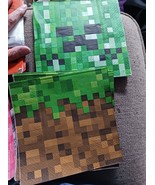 Minecraft Birthday Party  Napkins 48 Pack 4 Designs 12 Each. New - $8.90