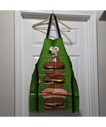 VTG 1965 Snoopy Peanuts Apron Woodstock Hamburgers &amp; Hotdog PVC Adult Gr... - $66.19 CAD