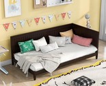 Merax Twin Size Daybed Wood Sofa Bed, Espresso - $331.99